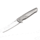 Boker Plus Gent-X Folding Knife, 2.9in, 440C, Uncoated, Silver, 01BO261