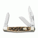 Boker USA Appaloosa Bone Stockman Folding Carry Knife 117474AB