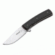 Boker USA Boker Plus FR CF Folding Pocket Knife,2.8in VG-10 Steel Blade,Carbon Fibre Black Handle 01BO743