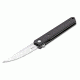 Boker USA Boker Plus Kwaiken Mini Flipper Carbon Folding Pocket Knife,3.0in VG-10 Steel Blade,Carbon Fibre Black Handle 01BO283