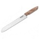 Boker USA Brava Bread Knife,9.5in,X50CrMoV15 Steel Blade,Olive Wood Handle 130485