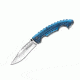 Boker USA Magnum Blue Bowie Folding Knife,3.875in 440 Steel Blade,Blue Coated Steel Handle 01RY855