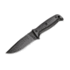 Boker USA Magnum Camp NG Fixed Blade Knife,5.4in 3Cr13 Steel Blade,Plastic Black Handle 02GL709