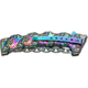 Boker USA Magnum Chained Rainbow Knife, Multicolored, Small, 01MB635