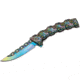 Boker USA Magnum Chained Rainbow Knife, Multicolored, Small, 01MB635