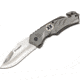 Boker USA Magnum Gray Rescue Folding Knife,3in 440 Stainless Steel Blade,Anthracite Aluminum Handle 01SC184