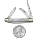 Boker USA Magnum Mini Pearl Stockman Knife, White, Small, 01MB402