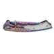 Boker USA Magnum Pearl Rainbow Folding Knife,3.38in 440 Stainless Steel Blade,Stainless Steel Handle 01LG805