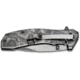 Boker USA Magnum Topographic Knife, Silver, Small, 01MB636