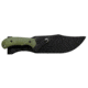 Boker USA Plus Dragon Slayer Fixed Blade Knife,7.28in 440C Steel Handle,Ranger Green G10 Handle 02BO650
