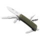 Plus Tech-Tool Outdoor 3 2.8In Multi-Tool Knife, Green