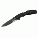 Plus USA 3.375in Blade Folding Knife, Black