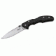 Plus USA 3.375in Blade Folding Knife, Black Satin
