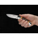 Boker USA Stag Lock Blade W/Sheath Knife, Brown, Small, 114000