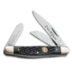 Boker USA Stockman Three Blade Folding Knife, Jigged Black Handle 110725