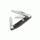 Boker USA Stockman Three Blade Folding Knife, Jigged Black Handle 110725