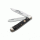 Boker USA Traditional Series Trapper Jigged Bone Knife, Black, Small, 110733