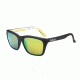 Bolle 527 Sunglasses, Matte Black Frame, Brown Emerald Oleo AR Lens, Polarized, 12050
