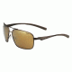 Bolle Brisbane Sunglasses, Matte Brown Frame, AG-14 Oleo AF Lens, Polarized, 11802