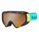 Bolle Explorer Goggles, Shiny Black and Green Brush Frame, Vermillon Gun Lens, 21505