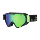 Bolle Explorer Ski/Snowboard Goggles,Shiny Black Cubes Frame,Green Emerald Lens 21351