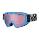 Bolle Explorer Ski/Snowboard Goggles,Shiny Blue Checker Frame,Vermillon Gun Lens 21354