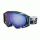Bolle Gravity Ski/Snowboard Goggles,Matte Black and Blue Frame,Aurora Lens 21295