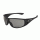 Bolle Highwood Sunglasses,Matte Black/Black Frame,Modulator Polarized Gray OLEO AF Rectangle Lens 12112