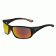 Bolle Kingsnake Sunglasses, Matte Black Frame, TNS Fire Lens, 11895