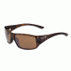Bolle Kingsnake Sunglasses, Shiny Tortoise Frame, A-14 Oleo AF Lens, Polarized, 11893
