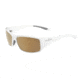 Bolle Kingsnake Sunglasses,Shiny White Frame,AG-14 Oleo AF Lens,Polarized,11894