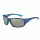 Bolle Kingsnake Sunglasses, Matte Blue Frame, Polarized, TNS Gun oleo AF, 12122