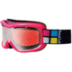 Bolle Monarch Ski/Snowboard Goggles, Shiny Pink Frame, Vermillon Gun Lens 20656