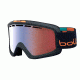 Bolle Nova II Ski/Snowboard Goggles,Matte Blue and Orange Frame,Photochromic Modulator Vermillon Blue Lens 21332