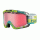 Bolle Nova II Ski/Snowboard Goggles,Matte Lime and Teal Frame,Vermillon Gun Lens 21388
