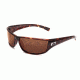 Bolle Python Sunglasses, Dark Tortoise Frame, Polarized A-14 Lens, 11330