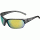 Bolle Ransom  Sunglasses, Polarized Brown Emerald Oleo AF, Satin Crystal Gray 11806
