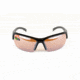 Bolle Ransom Sunglasses,Shiny Black Frame,Modulator V3 Golf OLEO AF Rectangle Lens 11527FOH