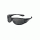 Bolle Snakes Spiral Sunglasses, Shiny Black Frame, Polarized TNS Lens 10425
