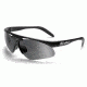 Bolle Vigilante Sunglasses, Matte Black Frame, TNS Gun Lens, 0752201075, EDEMO1