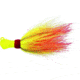 Bomber Cobia Stand Up Jig 9/0Hk, Yel/Lime, 2 oz, BSWGCOBSU203L