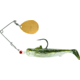 Bomber Drumbeater Spinnerbait, 1/4oz, White/Silver Mullet, BSWDB215