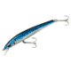 Bomber Long Shot Slender Minnow, 7in, 1-3/4oz, Blue Mackerel, BSWLS7436