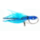 Boone Bait Dolphin Rig Trolling Lure, 1-1/2oz, 6-1/2in, 7/0 Hook, Blue Mackeral, 9192