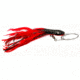 Boone Bait Dolphin Rig Trolling Lure, 1-1/2oz, 6-1/2in, Red/Black, 9162
