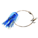 Boone Bait Duster Rig Live Bait Rig, 2 #4 Trebles, 1/8oz, Duster Blue/White, 1147