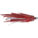 Boone Bait Feather Trolling Jig, 4in, 1/4oz, Red/White, 2/Pack, 9537