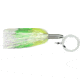 Boone Bait Turbo Hammer Rigged Trolling Lure, 5 1/2in 6/0 Hook, 3/4oz, Pearl/Chartreuse, 18905