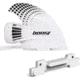 Boost Surfing Boost Fin Package for SUP w/ Flip Lock Adapter, White, One Size, GA-PAV3-BSK3