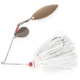 Booyah Counter Strike Tandem Spinnerbait, 3/8oz, Snow White, BYCST38615